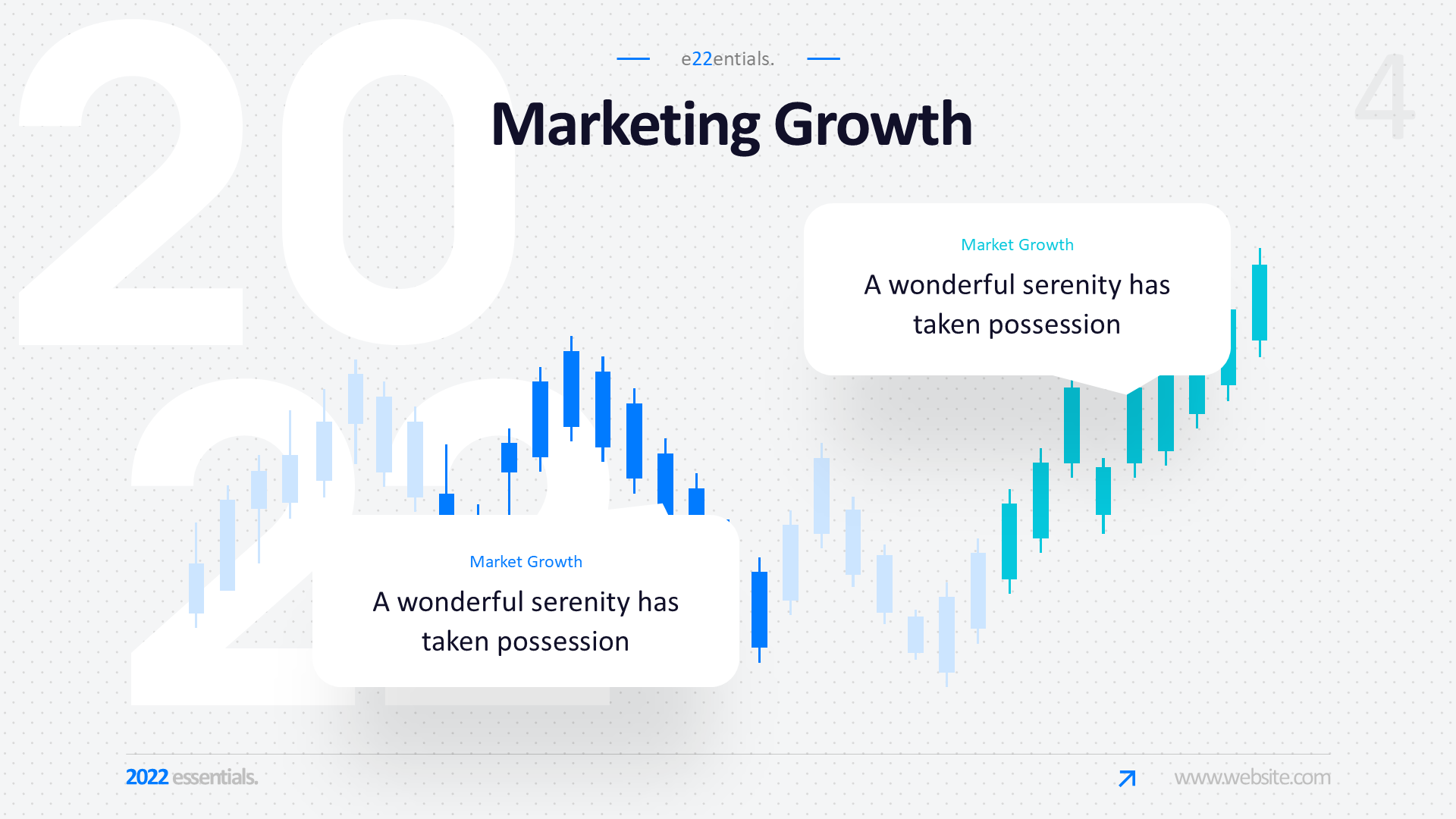 Market Growth - Light slide 4